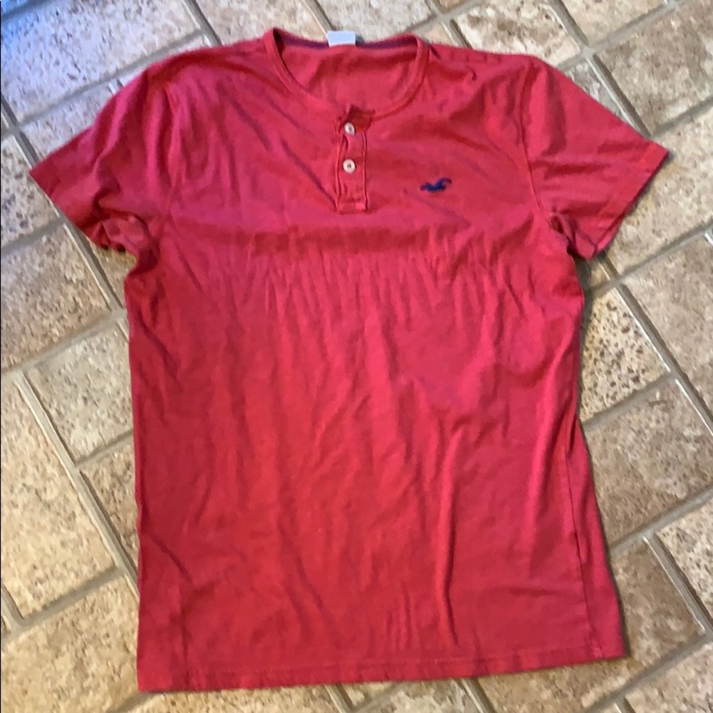 Hollister short sleeve shirt size medium